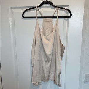 Elegant Beige Women's Top